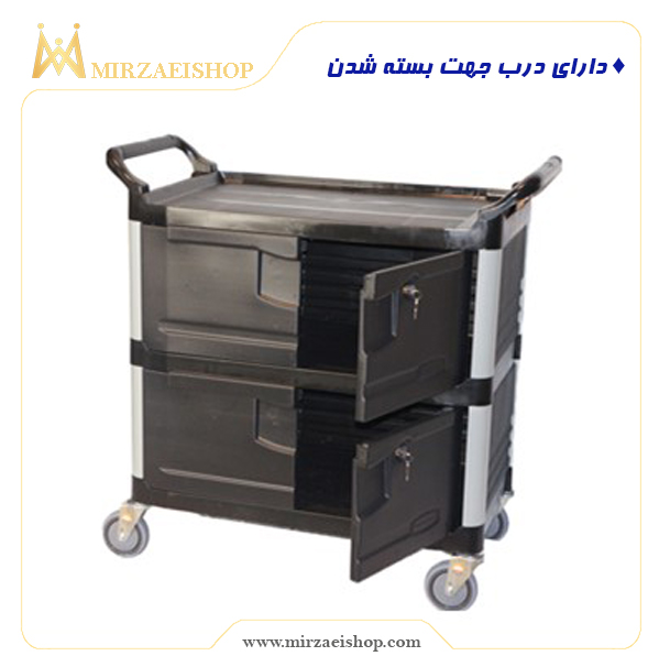  ترولی رستورانی درب دار - کد 18933