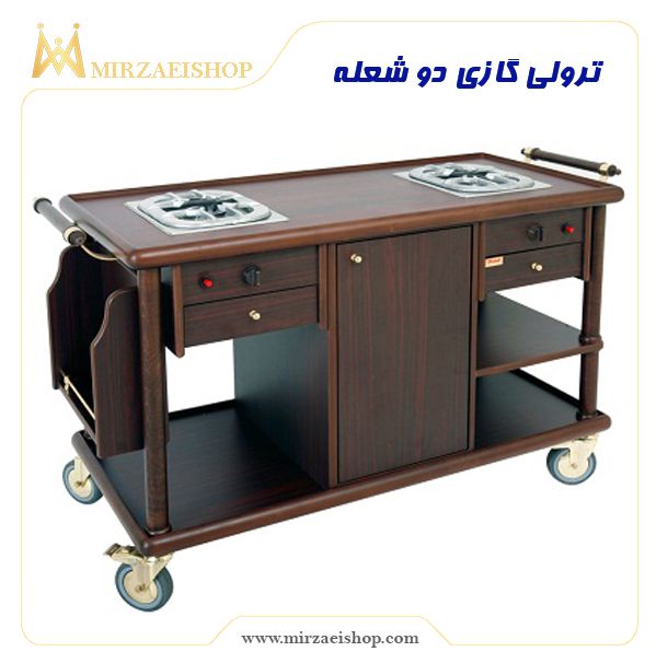 ترولی گازی دو شعله  | خرید و قیمت محصول با کیفیت درجه یک