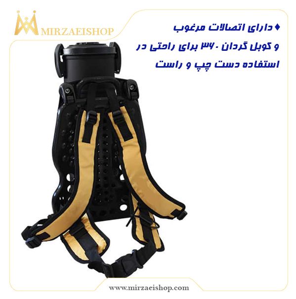 جاروبرقی همراه دو پروانه - کد 18840