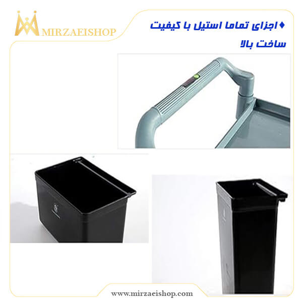  ترولی پذیرایی 3 طبقه ای - کد 100152