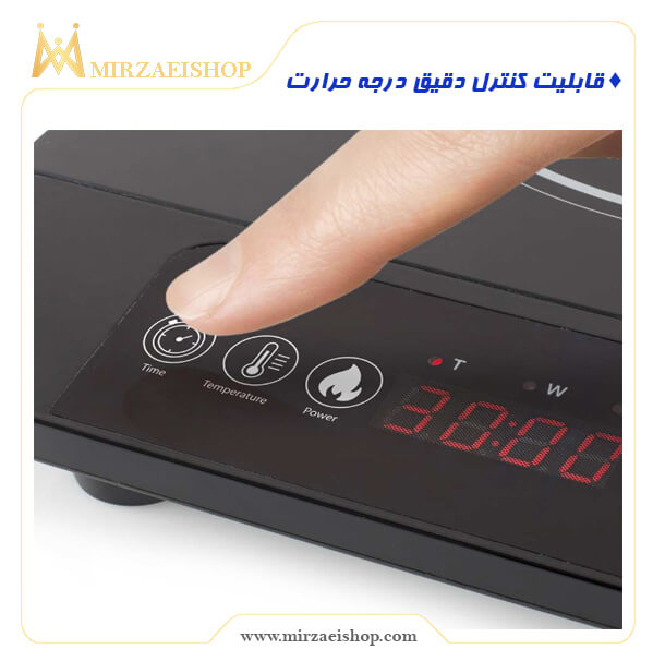  اجاق اینداکشن تک شعله توکار - کد 100236