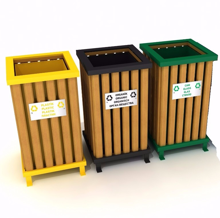 سطل زباله بازیافتی | کاربردی و مقاوم✔️