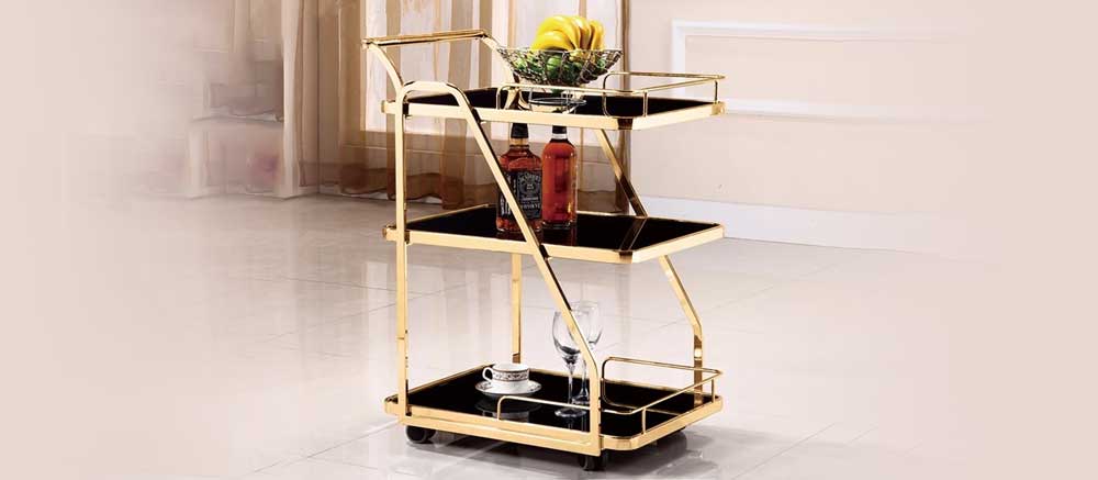 ترولی-سرو-غذا-لوکس-Types-of-catering-trolleys