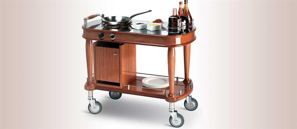 انواع-ترولی-گازی-Types-of-catering-trolleys