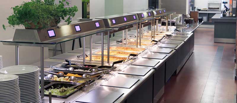 تجهیزات-رستوران-مدرن-کانتر-پیشخوان-تخته-سرو-Food-prep-counters