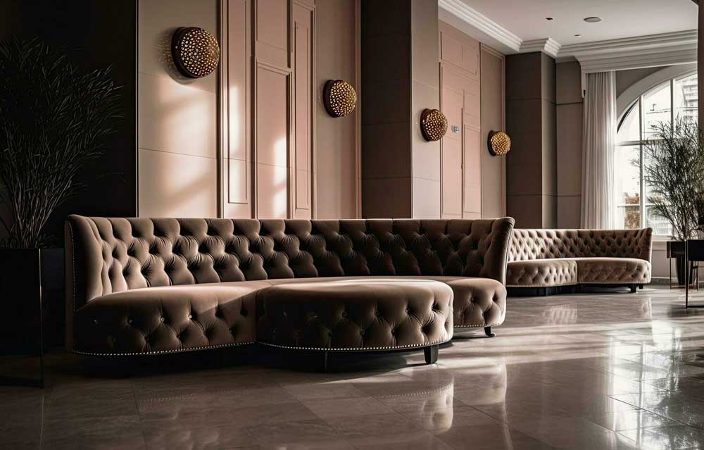 انواع-مبل-در-هتل-Types-of-hotel-sofas